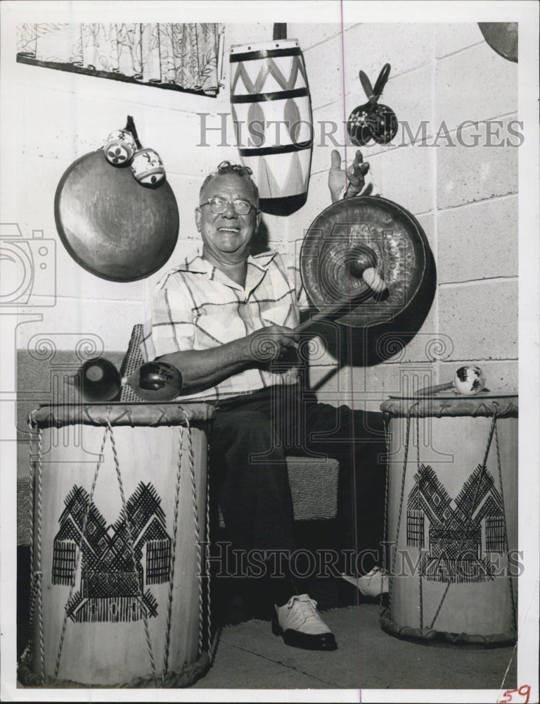 1958 Drummer William Hammond - Historic Images