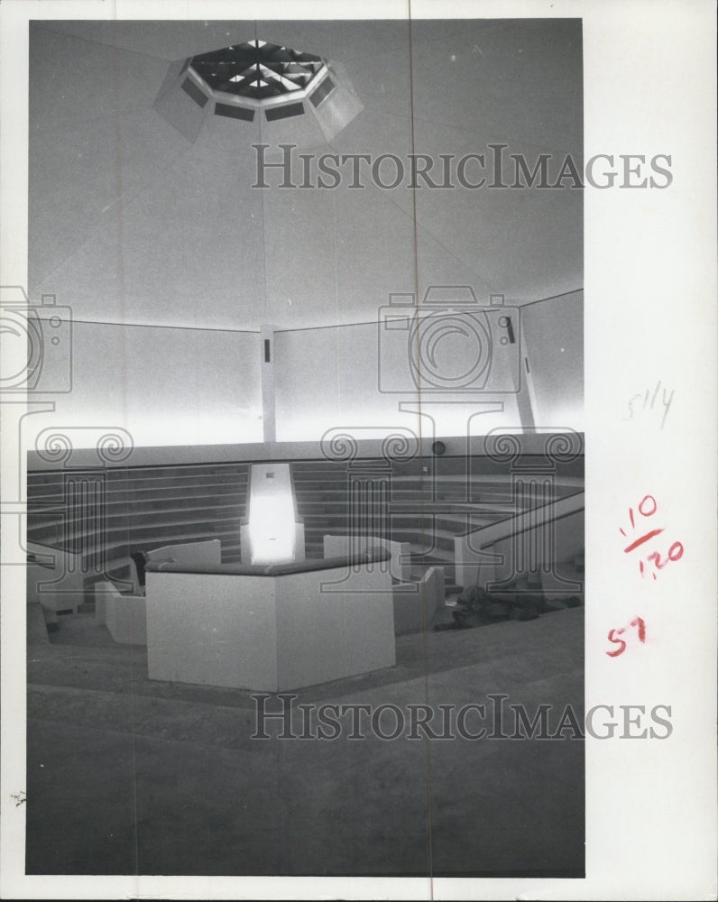 1968 The New Ben Hill Griffith Presbyterian College Chapel - Historic Images