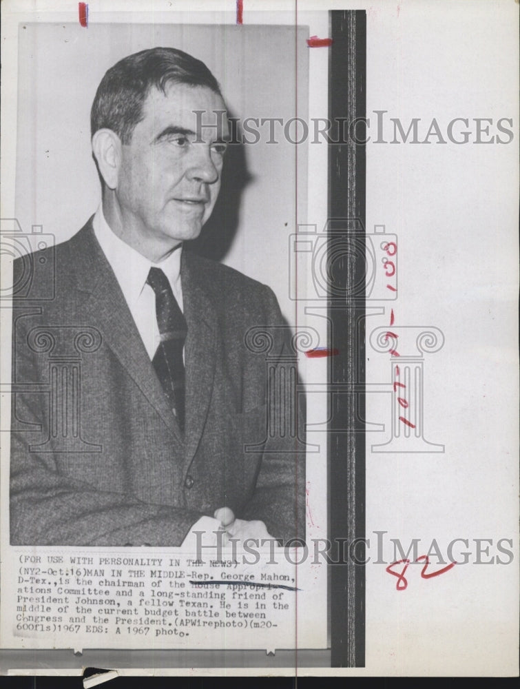 1967 Rep George H Mahon - Historic Images