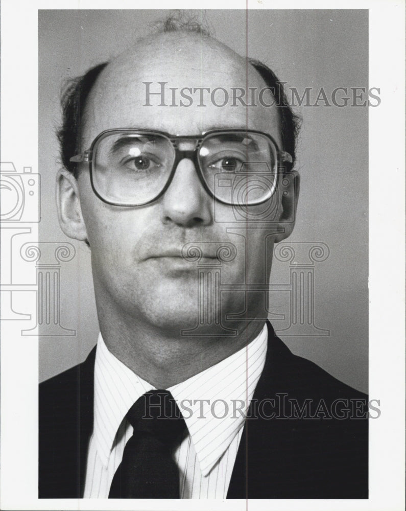 1986 Press Photo President of Kiwanis Club Gerd Maier - Historic Images