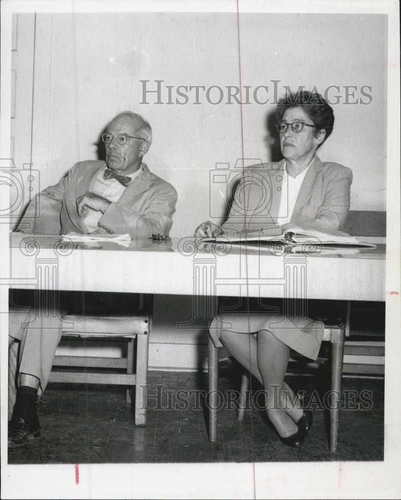 1963 Christopher MaGee and wife, Venice Little theatre Team - Historic Images