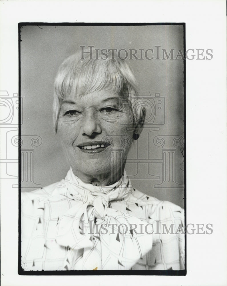 1985 Press Photo Rosinia Handler - Historic Images