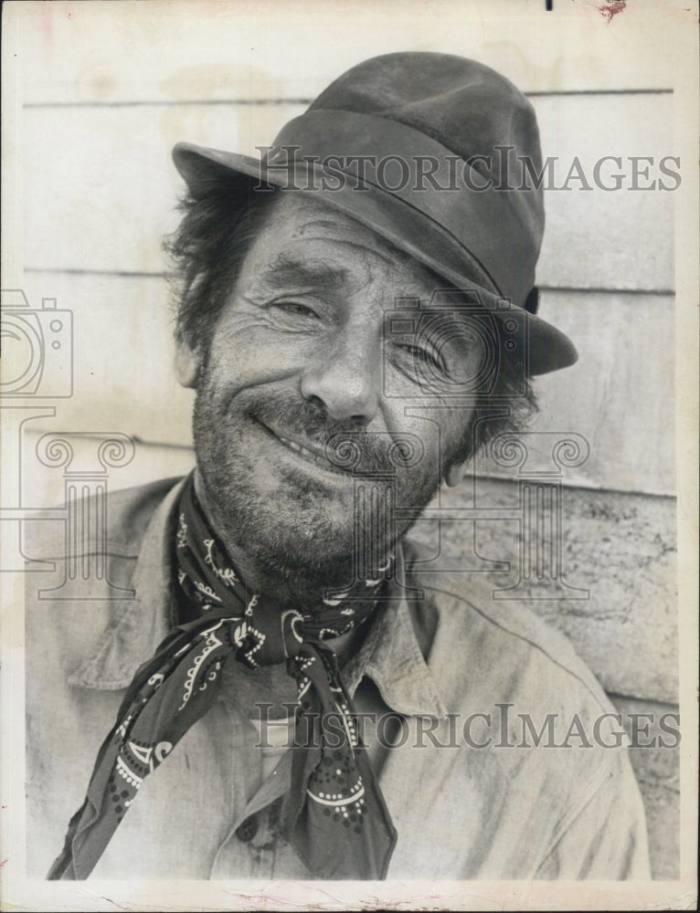 1971 Actor Gig Young in  "The Neon Ceiling" - Historic Images