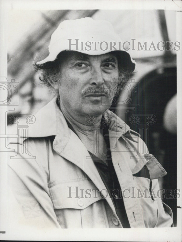 1981 Press Photo Actor Bill Macy in "Stunt Seven" - Historic Images