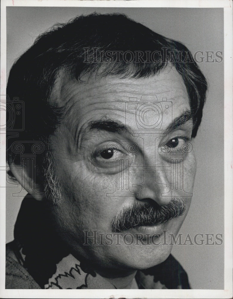 1980 Press Photo Actor Bill Macy - Historic Images