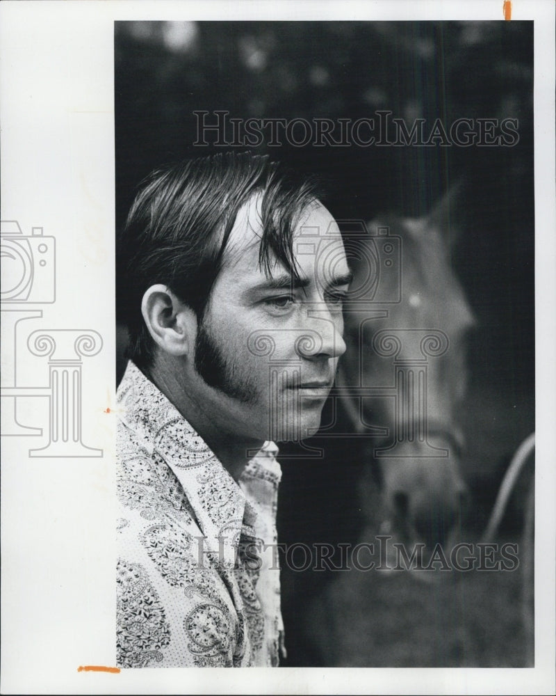 1974 Blacksmith Denny Young - Historic Images