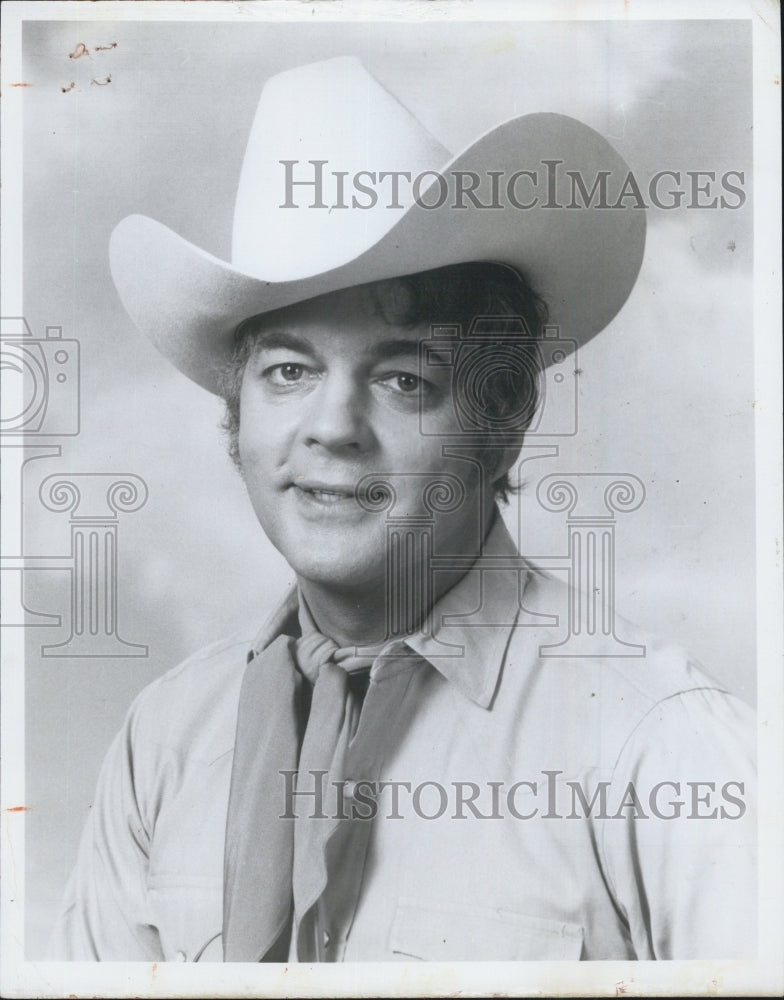 1974 Press Photo Bill Hayes Actor OKLAHOMA Bayfront Theater - RSG62249 - Historic Images