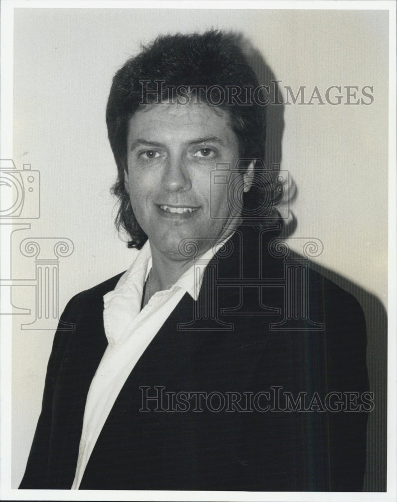 1987 Press Photo Dan Hay, pianist. - Historic Images