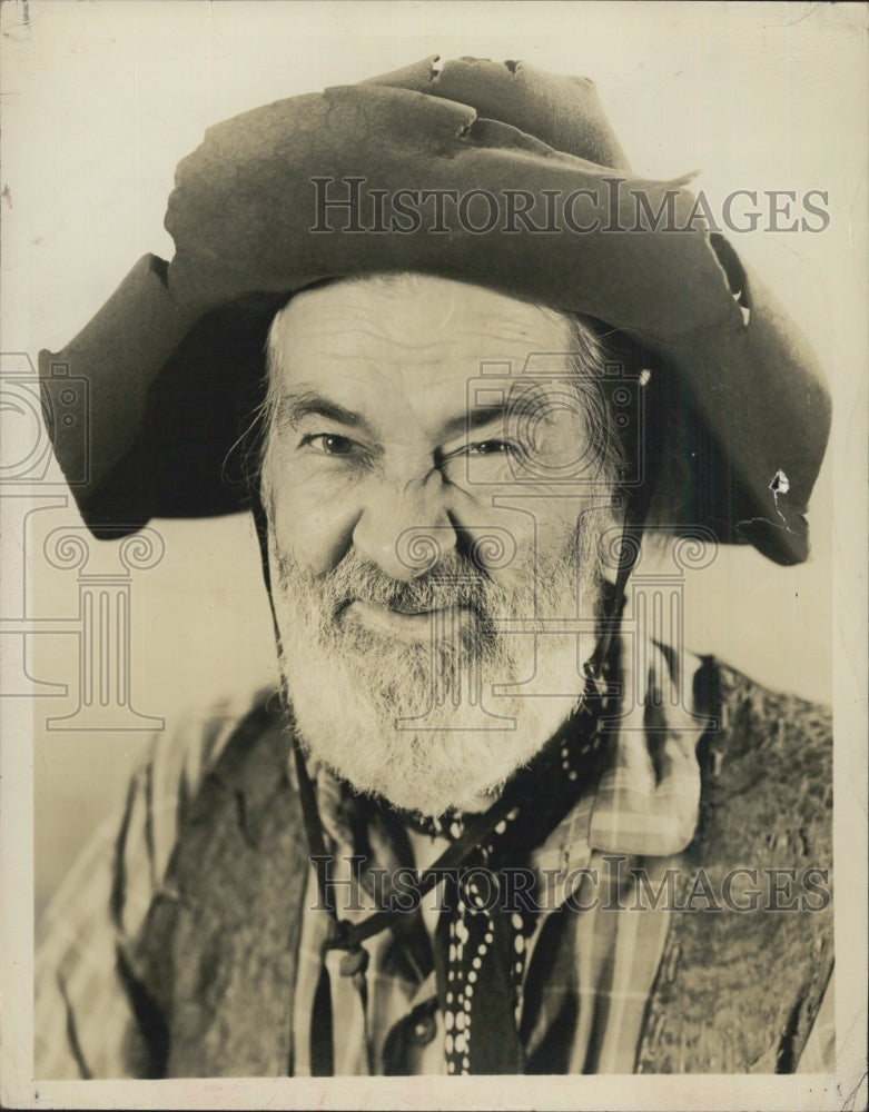 1970 Press Photo of American radio, , television actor Gabby Hayes - RSG62307 - Historic Images