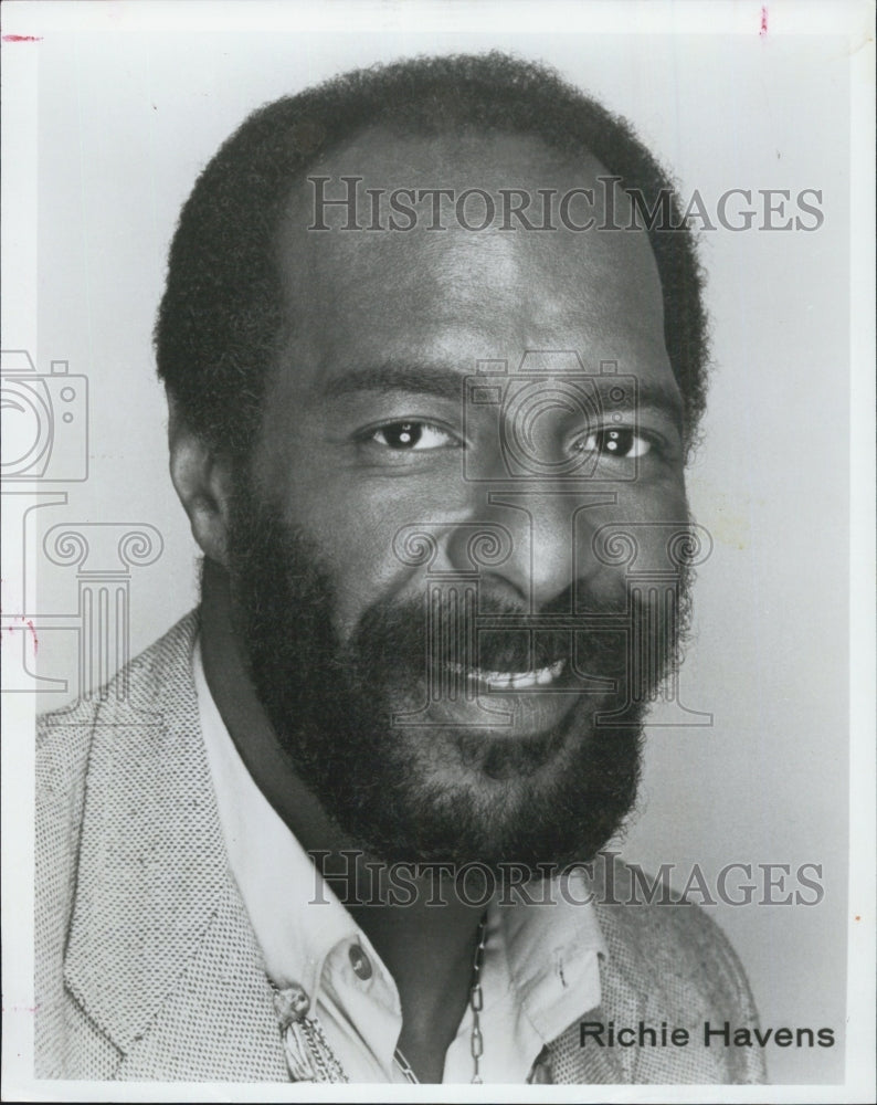 1985 Press Photo Richie Havens - Historic Images