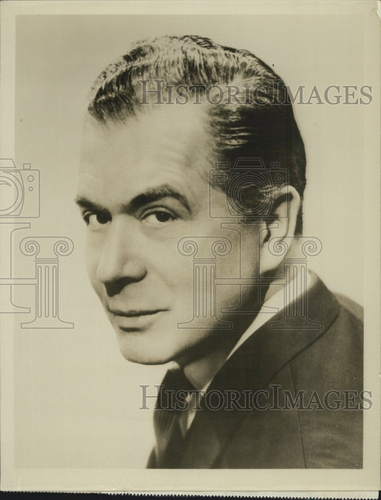 Press Photo Gayelord Hauser in &quot;The Gayelord Hauser Show&quot; - Historic Images