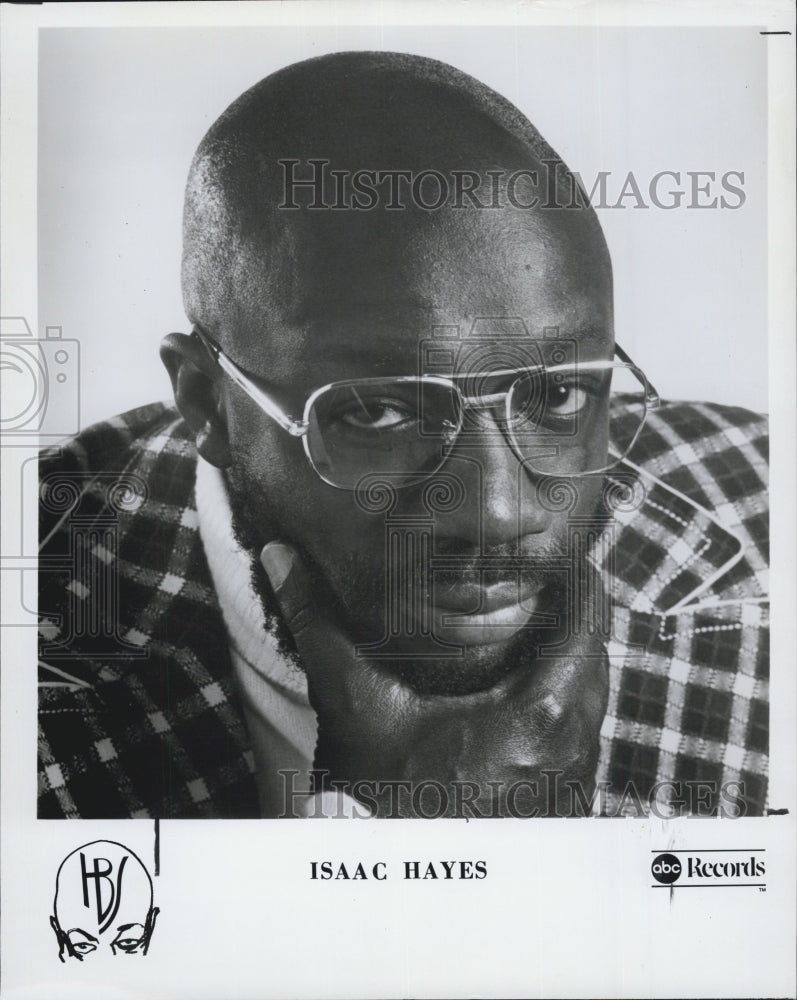 1975 Issac Hayes Musician - Historic Images