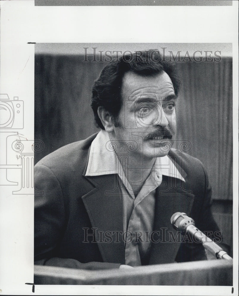 1983 Press Photo Ronald Wayne Harris on trial for murder of John Anderson - Historic Images