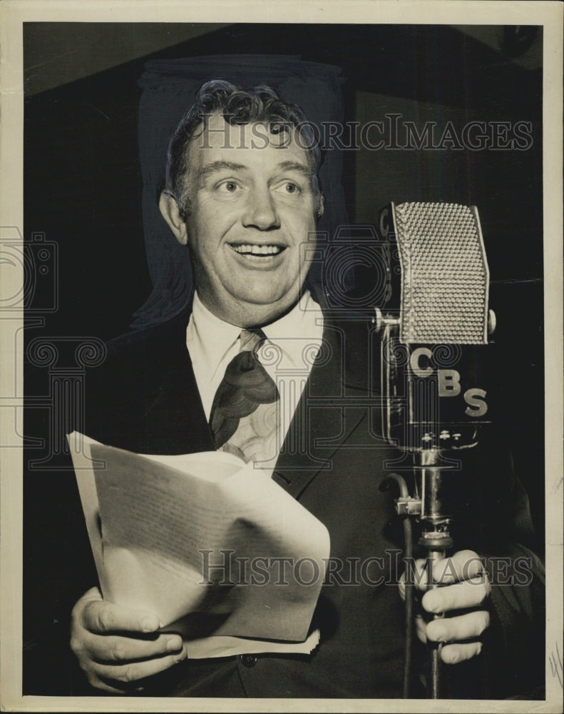 1951 Press Photo Andy Devine American Character Actor Co-Star Jingles Co-Star - Historic Images