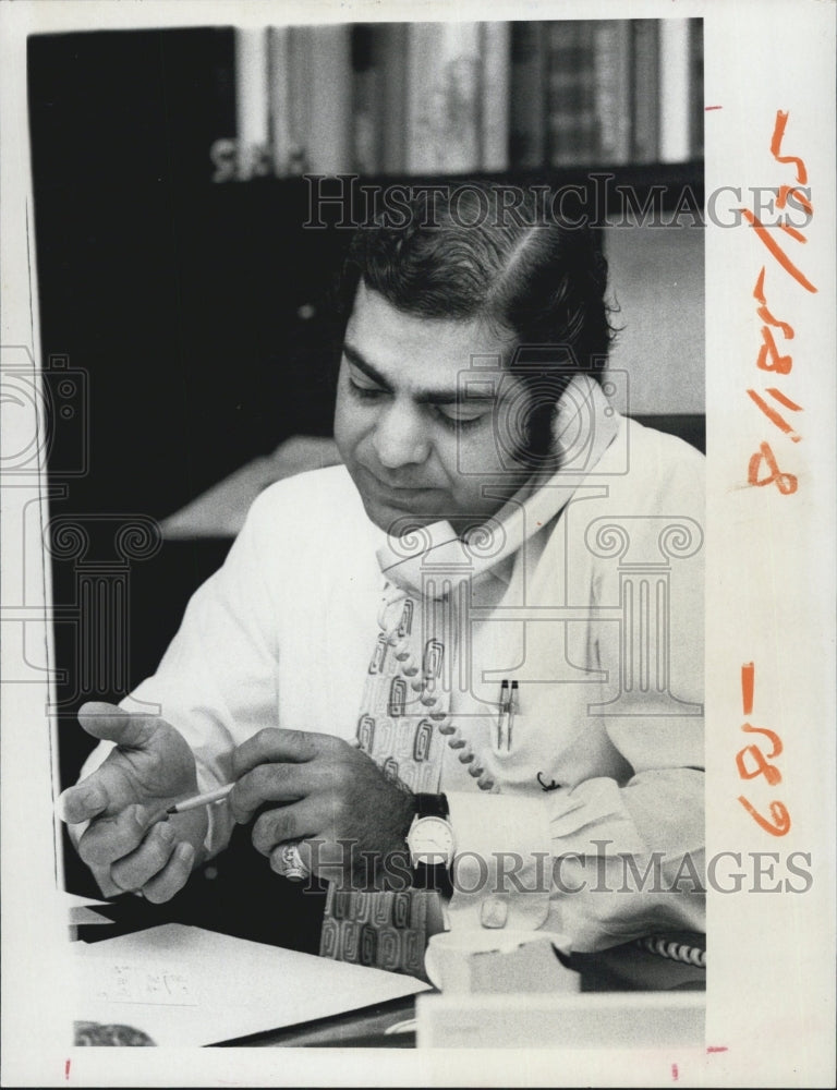 1972 Salv Dovnani VP of Safety Harbor Spa - Historic Images