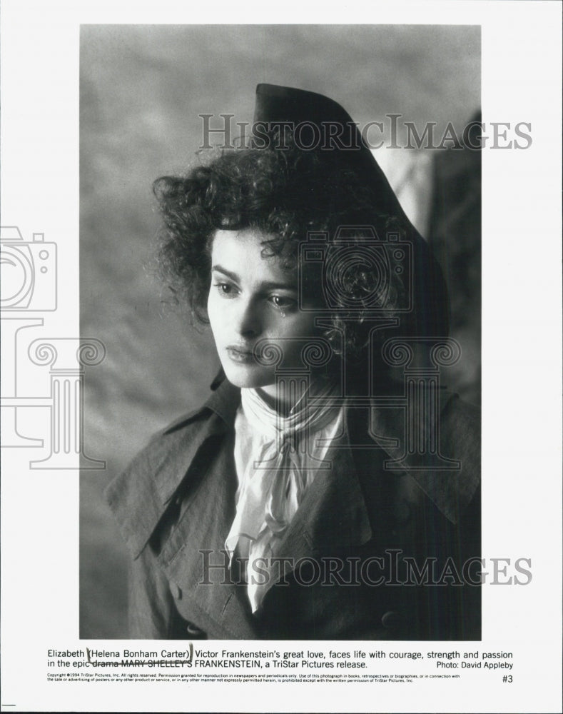 1983 Press Photo Helena Bonham Carter - Historic Images