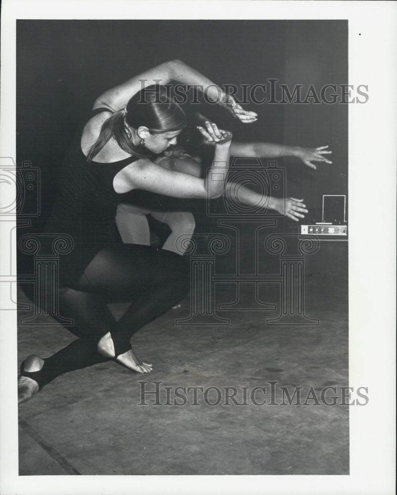 Press Photo Dancers Heather Shepley Paul Lytle One And Two Body Works - Historic Images