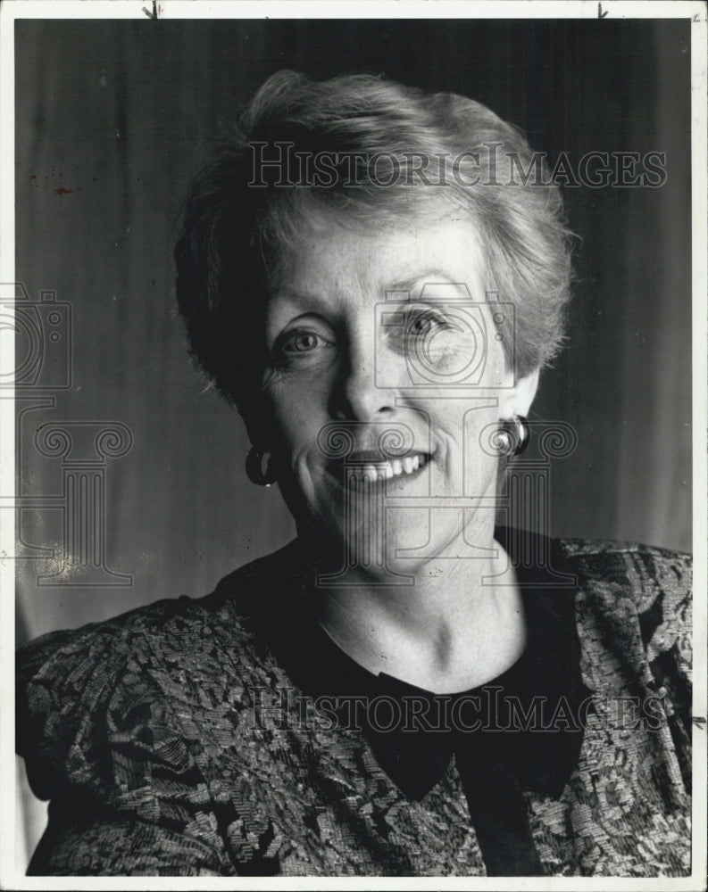 1990 Press Photo of Florida Commissioner of Education Betty Castor - Historic Images