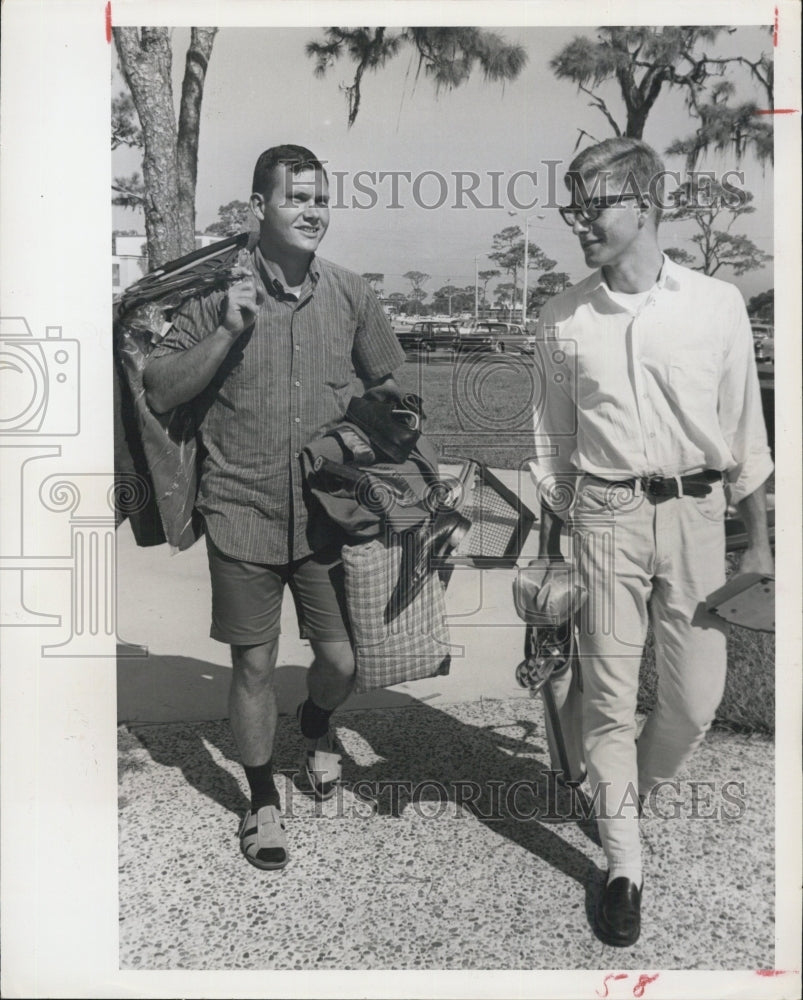 1965 of Florida Presbyterian College new freshman Don and Harry - Historic Images