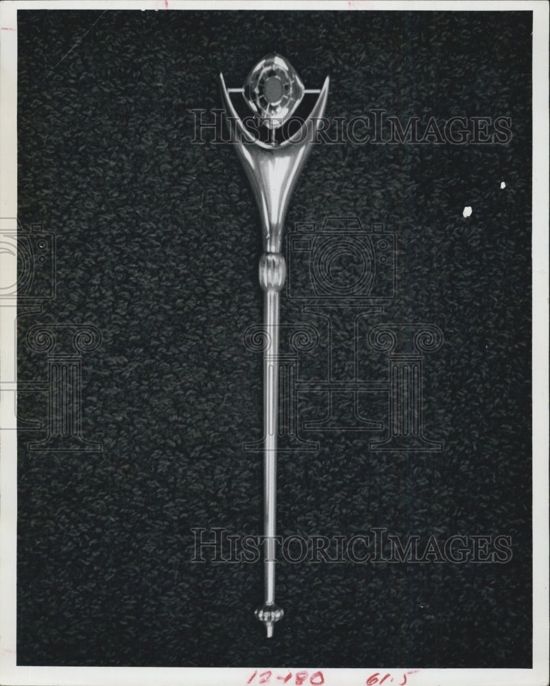 1966 Florida Presbyterian College Mace - Historic Images