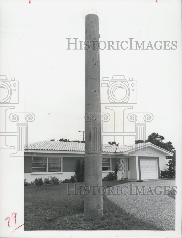1963 Florida Power Corporation Pole - Historic Images