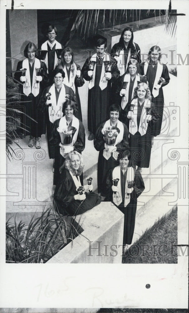 1977 of the Handbell Choir of Florida Southern College - Historic Images