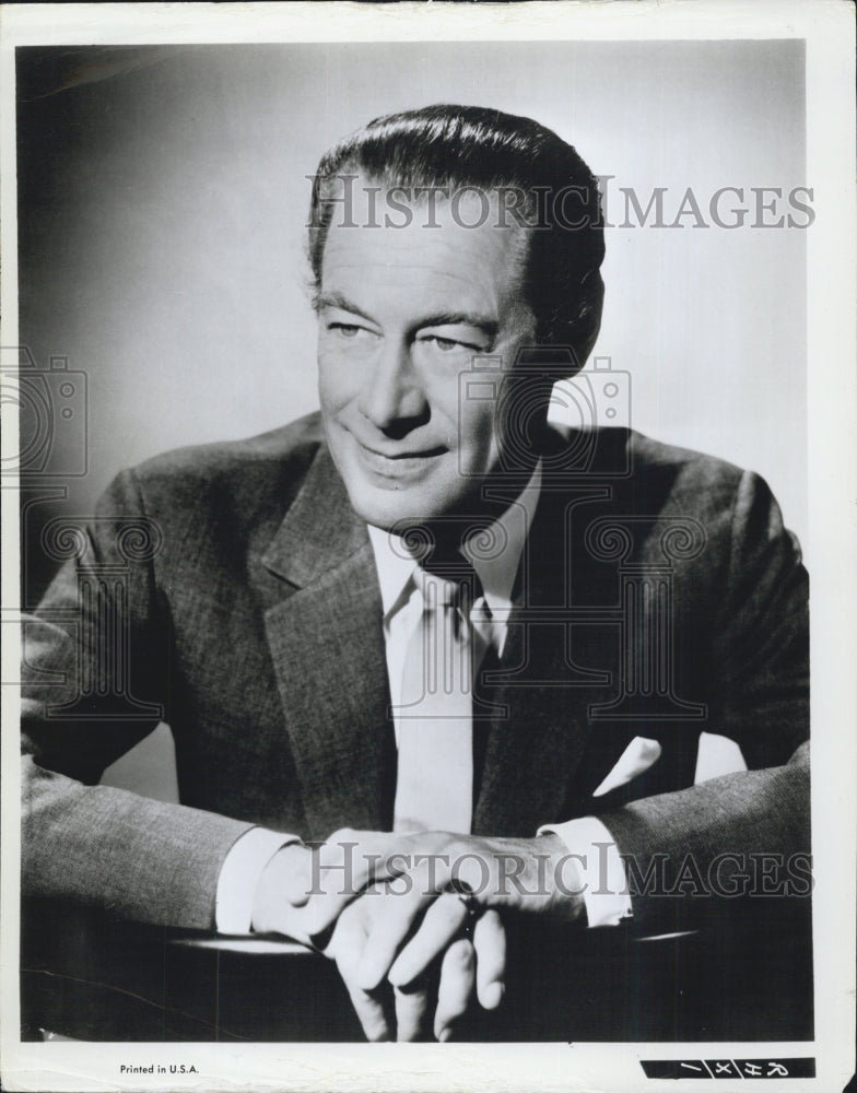 1968 Rex Harrison actor - Historic Images