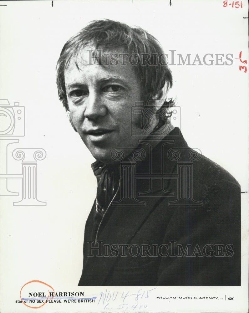 1973 Noel Harrison No Sex Please, We're British - Historic Images