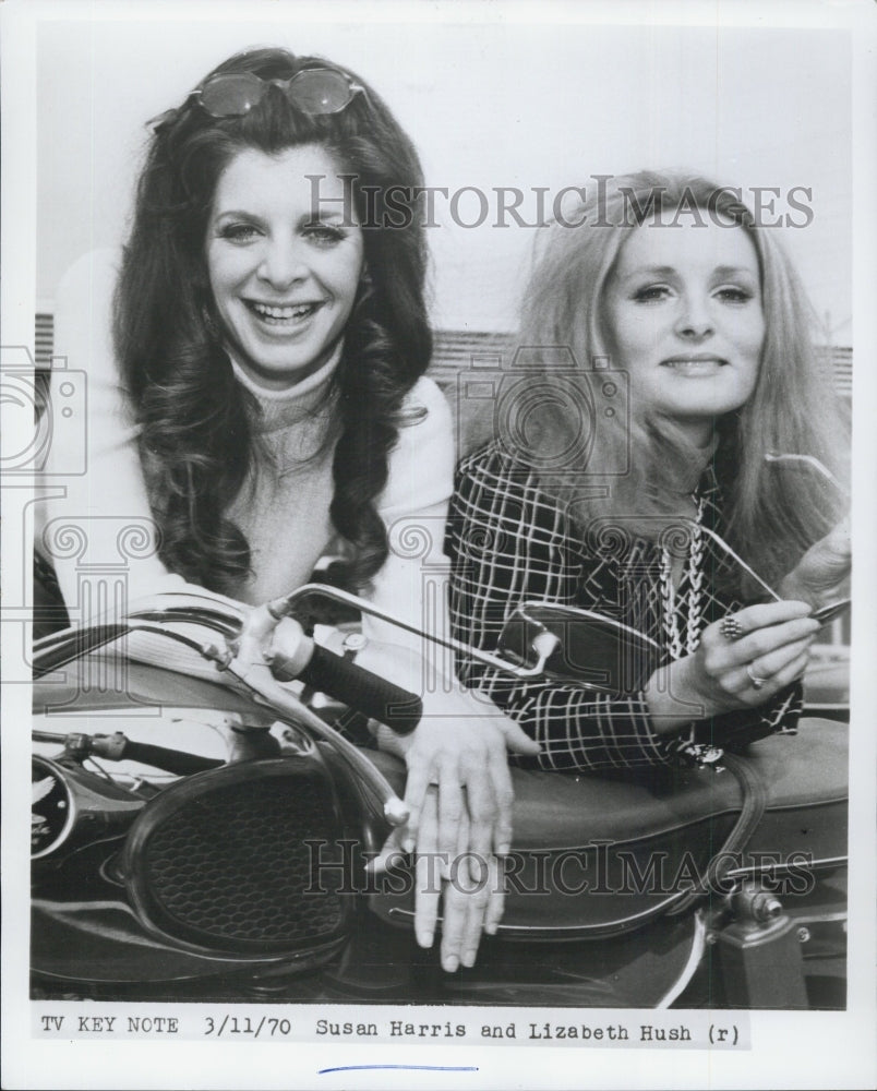 1970 Susan Harris, Lizabeth Hush - Historic Images