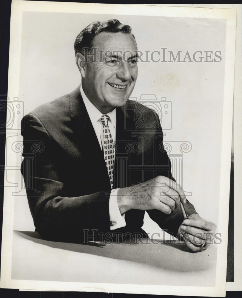 1967 Television And Radio Host Ted Mack, "Original Amateur Hour" - Historic Images