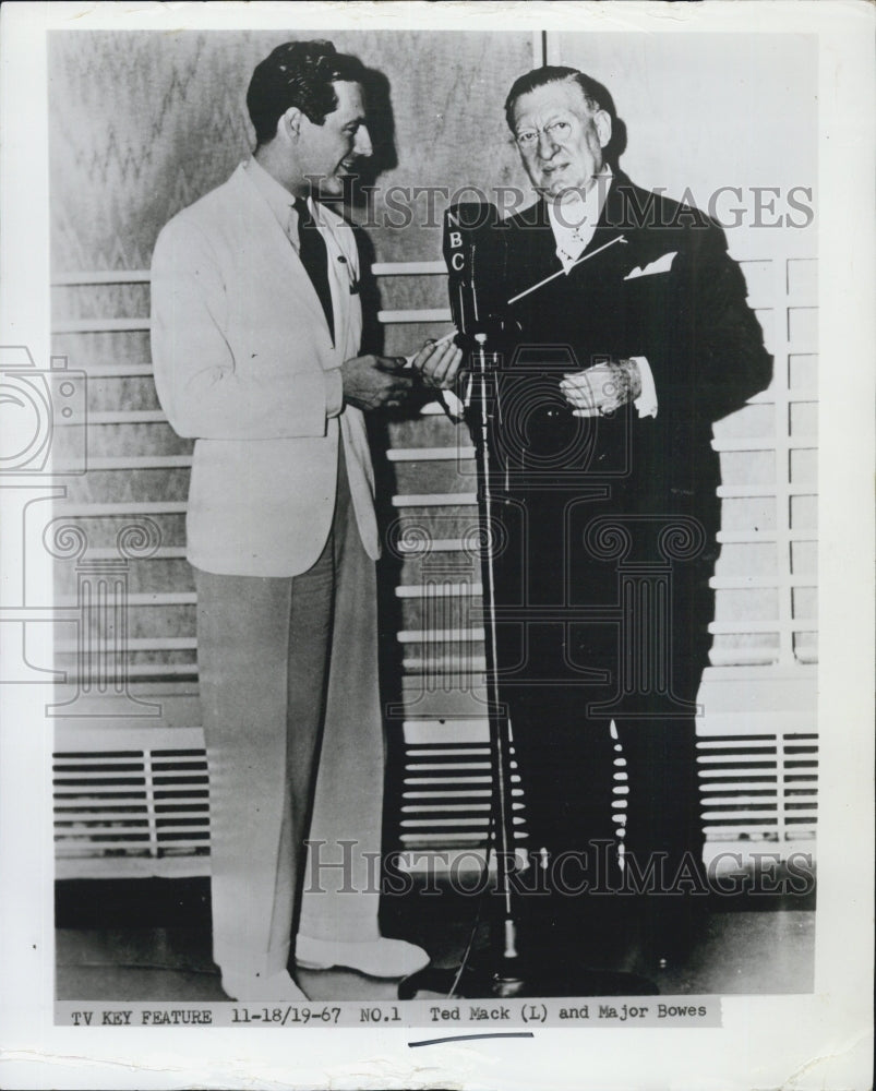 1968 Ted  Mack  & Major Bowes. - Historic Images