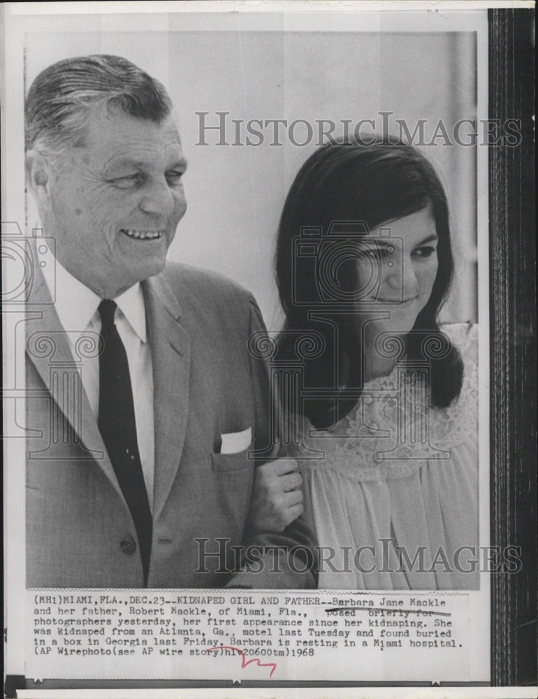 1968 Barbara Jane Mackle, Robert Mackle. - Historic Images