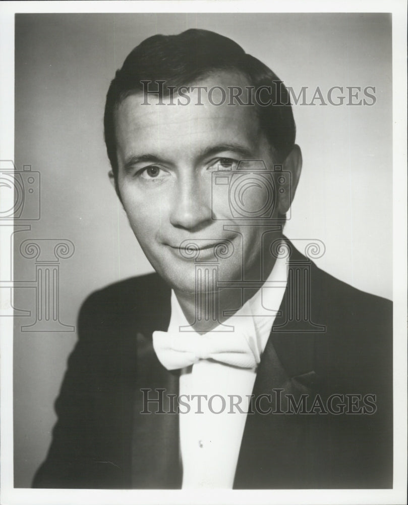 1981 Press Photo American Organist And Composer Gerre Edward Hancock - Historic Images