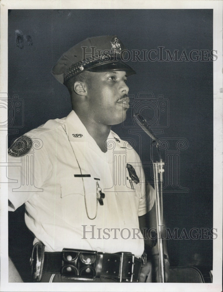 1960 Officer Tom Hankerson, PAL Director - Historic Images