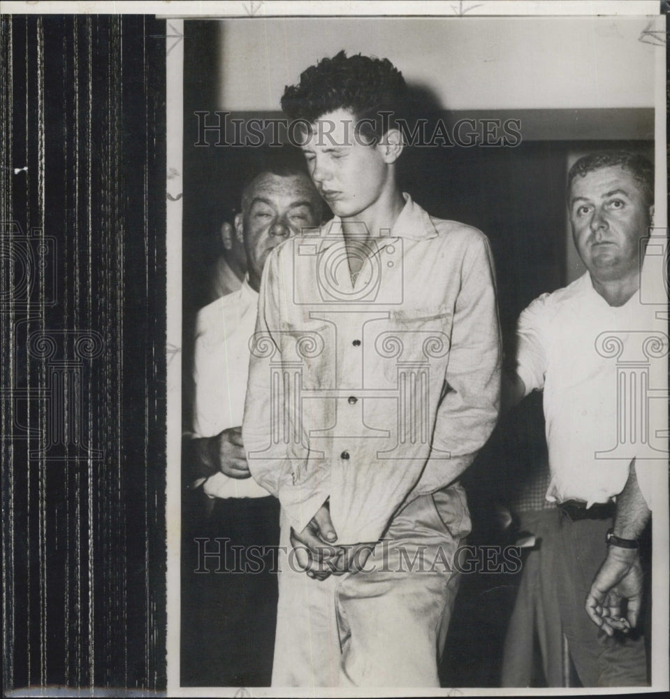 1955 Clement Macis Age 14 Charged with Killing another Teen-Historic Images