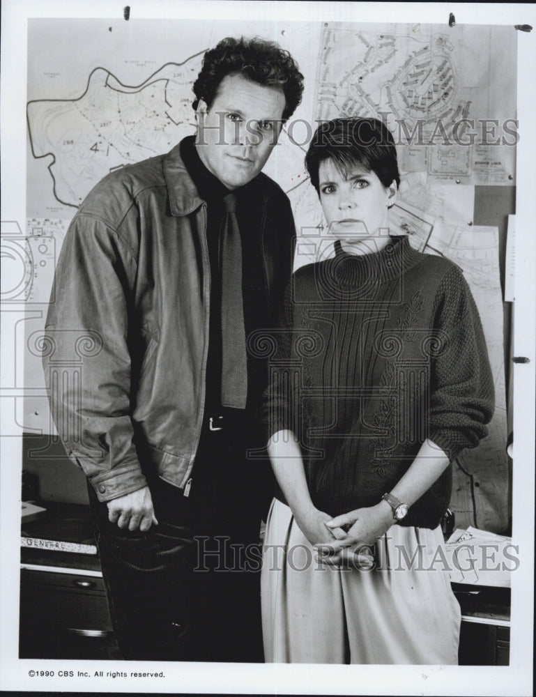 1990 Press Photo Meredith Baxter Birney Actress - Historic Images