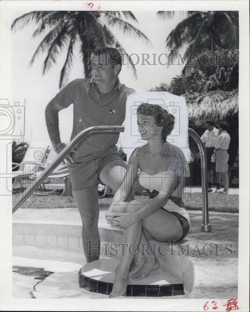 1959 Press Photo Richard N Baynards Miss St petersburg - Historic Images