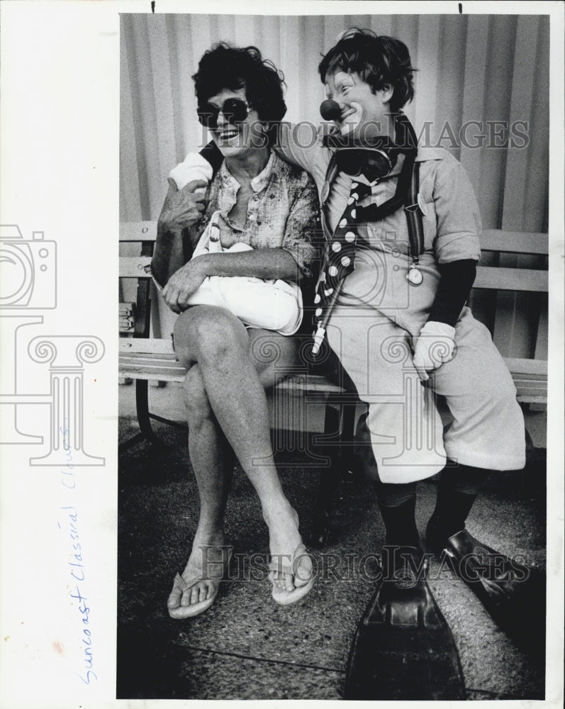 1981 Press Photo water carnival The Pier American Red Cross - Historic Images