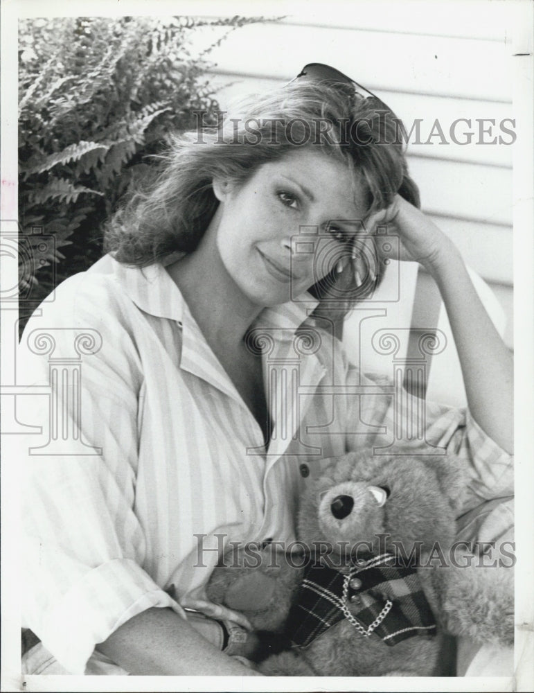 1986 Press Photo Deidre Hall Actress Star Days Of Our Lives Daytime Soap Opera - Historic Images