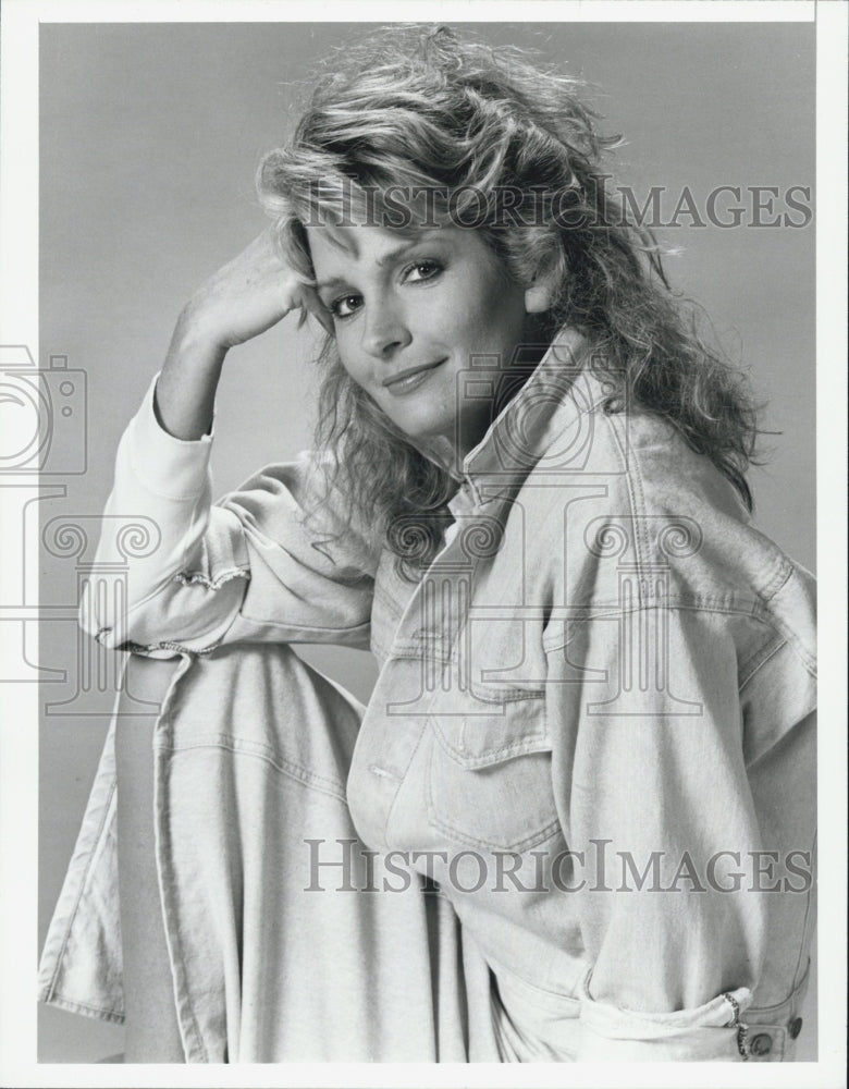 1987 Press Photo Deidre Hall Actress Our House Family Drama Television Series - Historic Images