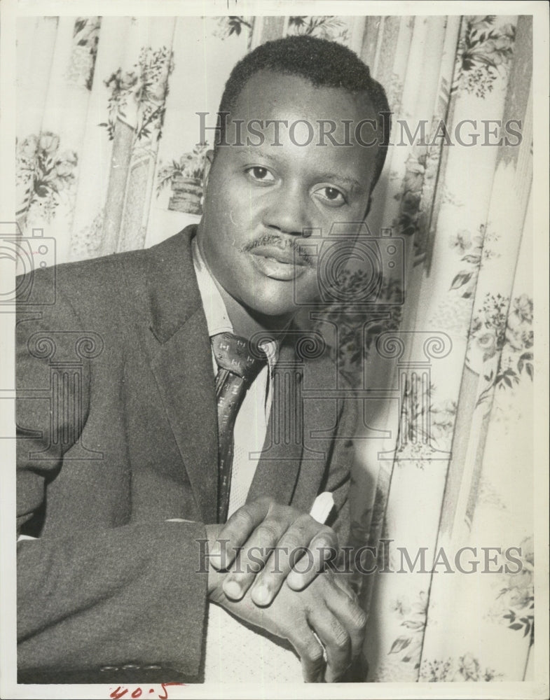 1953 Evans Haile Jazz Band Leader shown picture above. - Historic Images