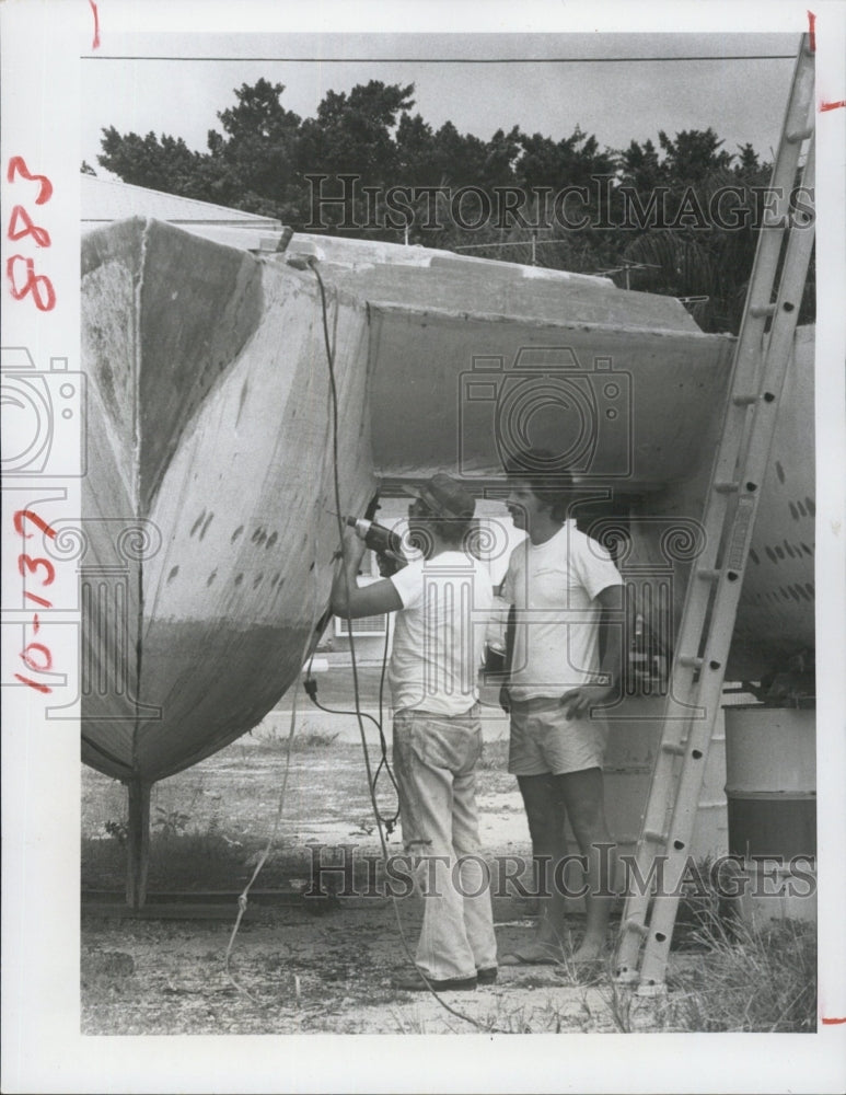 1980 Press Photo Builder Paul Straubinger - Historic Images