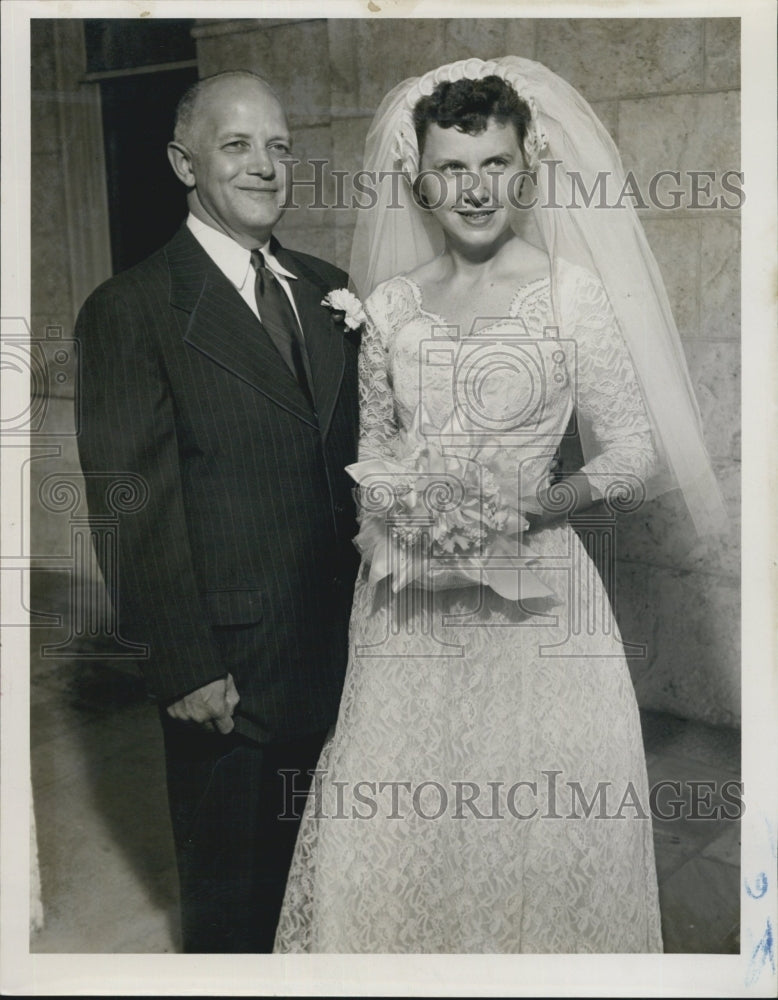 Press Photo Wedding - Historic Images