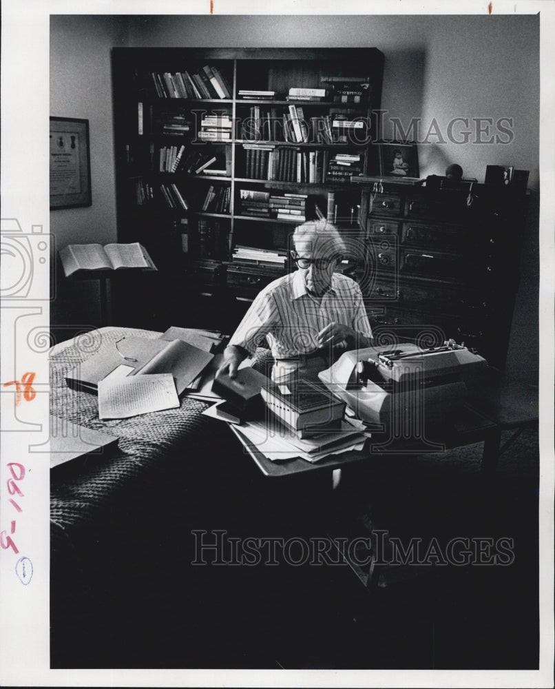 1976 George Wolf Playwright - Historic Images