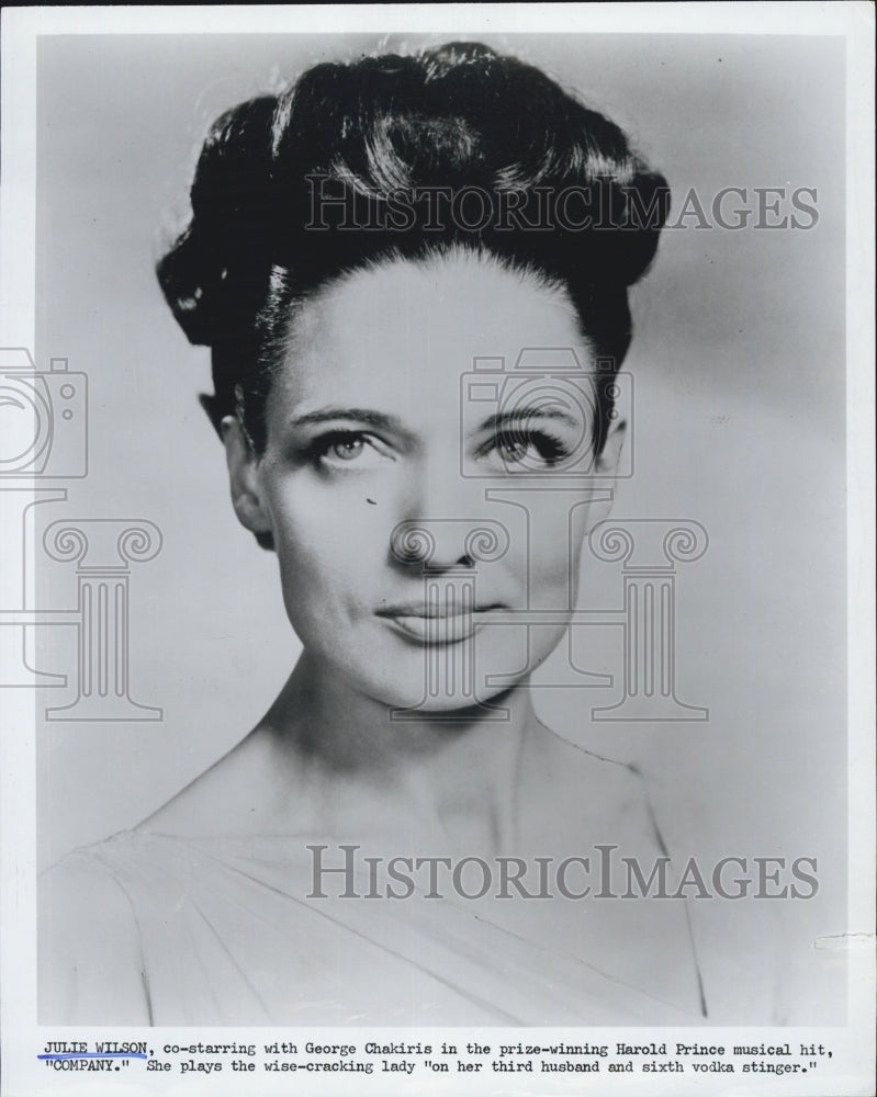 1972 Julie Wilson shown picture above. - Historic Images