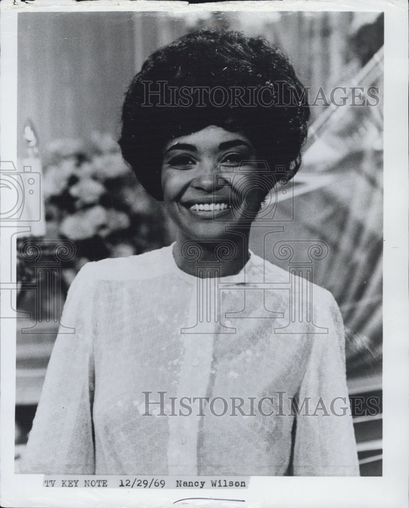 1969 Singer Nancy  Wilson - Historic Images