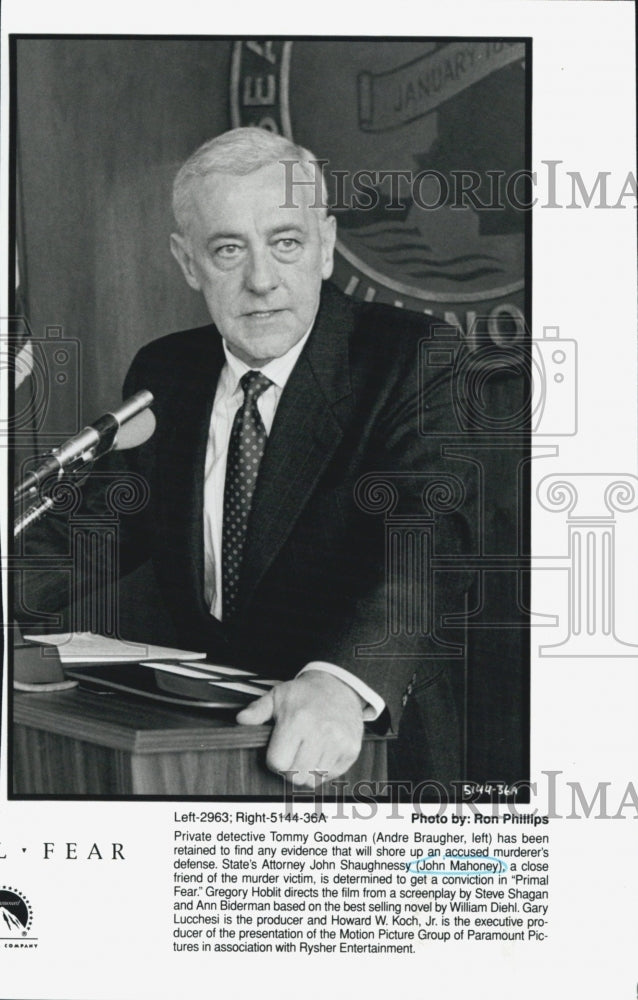 Press Photo John Mahoney the man in the picture. - Historic Images