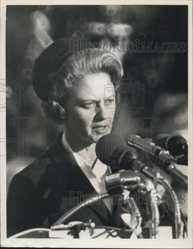 1969 Gov. Lurleen Wallace of Alabama. - Historic Images