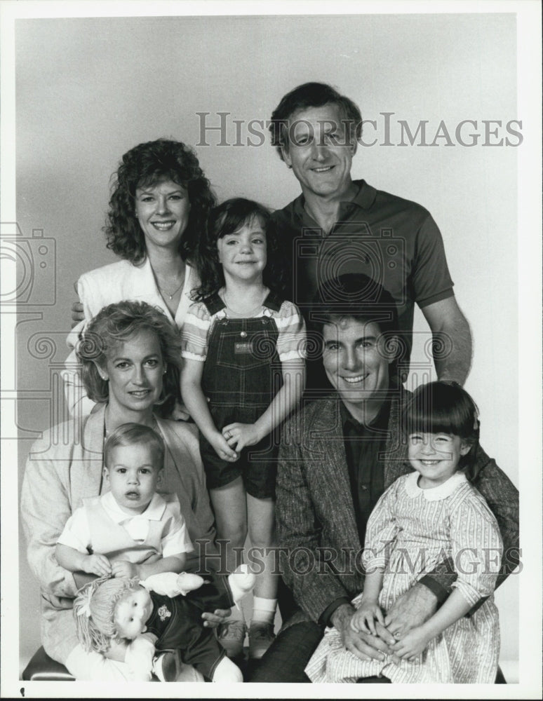 1986 Press Photo The Walsh Family - Historic Images