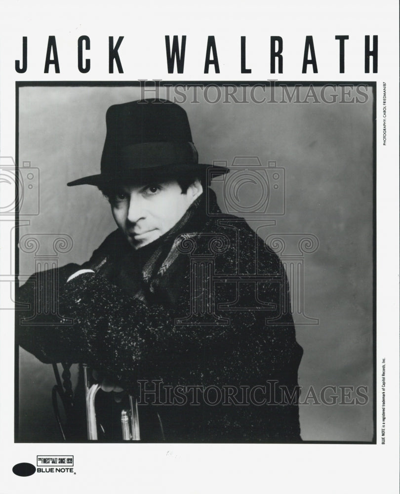 Press Photo Jazz Musician Jack Walrath Blue Note - Historic Images